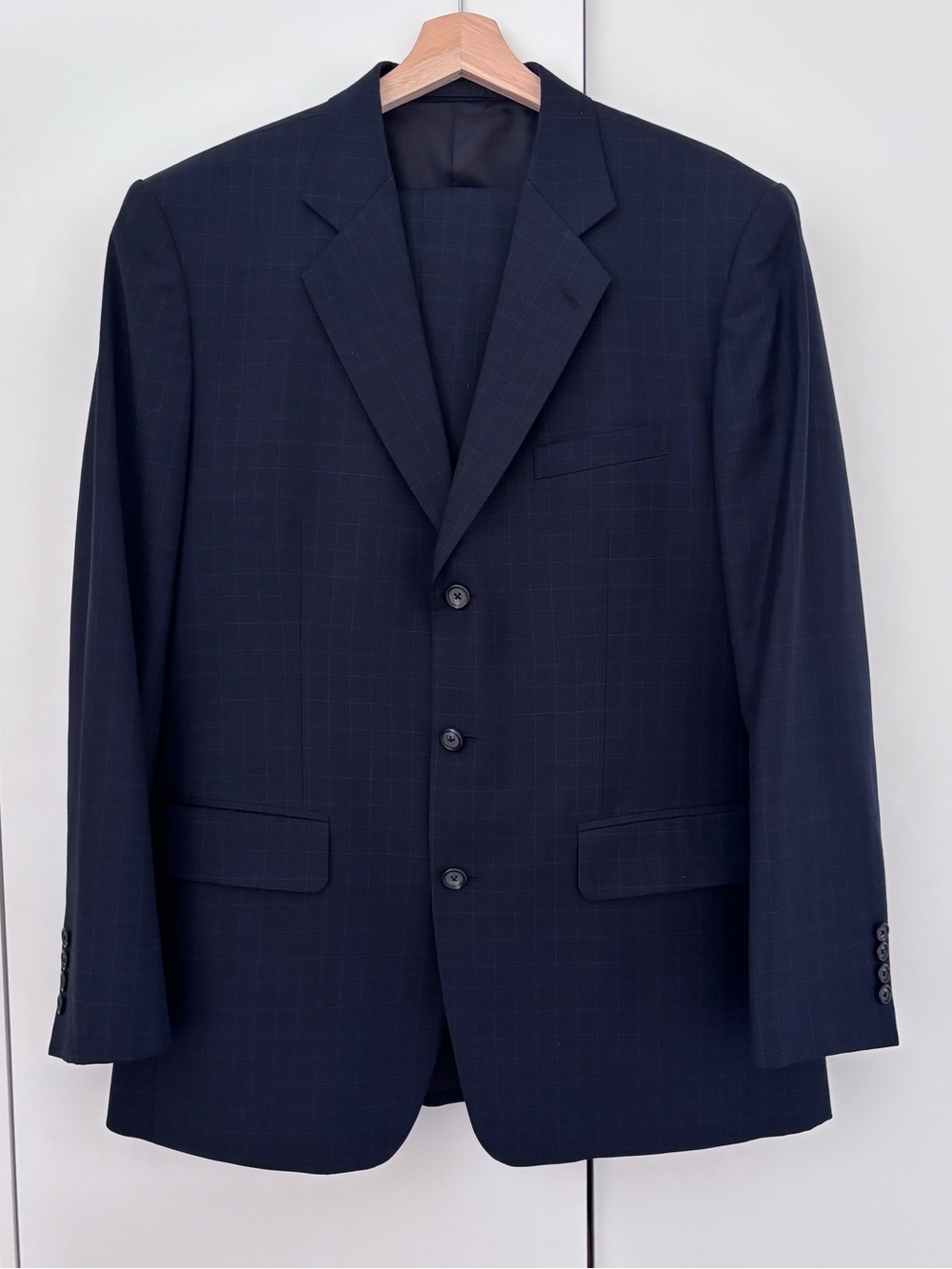 Bespoke Navy 2-Piece Suit Size 42R